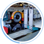 高端設(shè)備，集裁切與打磨一體，機(jī)械操作，精度高于普通設(shè)備20%